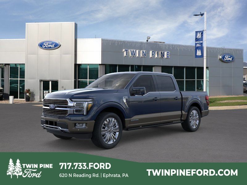 Antimatter Blue Metallic 2026 Ford F-150 King Ranch SuperCrew 4WD Pickup Truck Four-Wheel Drive Automatic