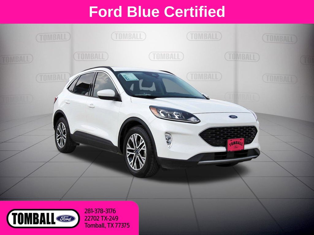 Star White Metallic Tri-Coat 2022 Ford Escape SUV / Crossover Front-Wheel Drive 8-Speed Automatic