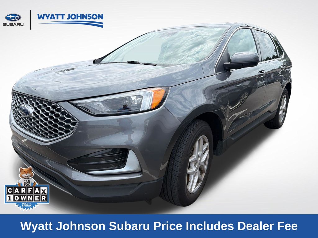 Gray Metallic 2024 Ford Edge SUV / Crossover All-Wheel Drive 8-Speed Automatic