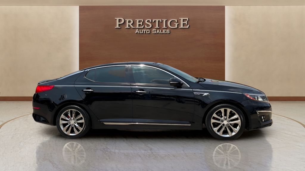 2015 Kia Optima Negro (Ebony Black) Sedán Tracción delantera 6 velocidades Automática