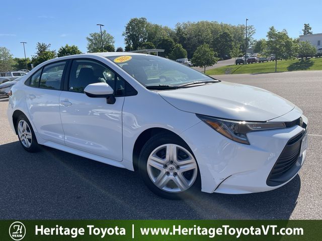 Ice 2025 Toyota Corolla LE FWD Sedan Front-Wheel Drive Continuously Variable Transmission