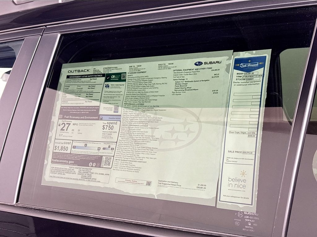 2026 Subaru Outback Premium