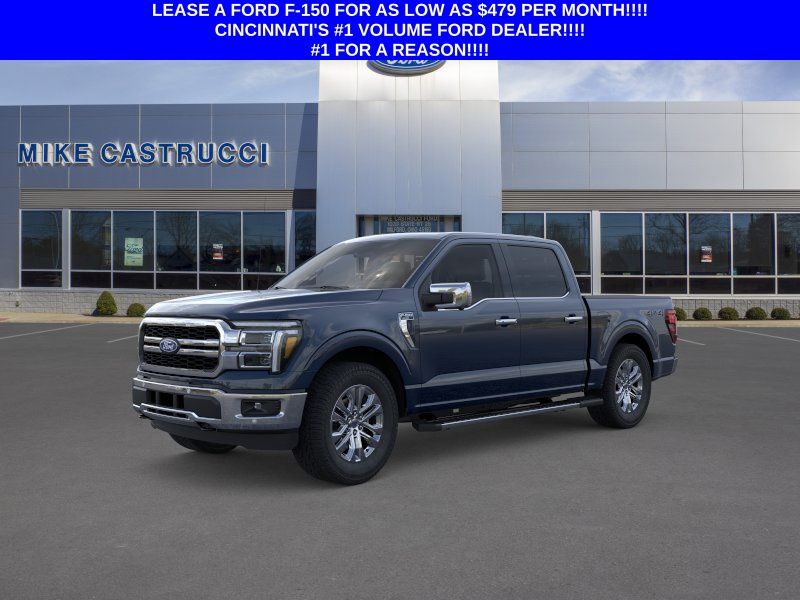 Antimatter Blue Metallic 2026 Ford F-150 Pickup Truck Four-Wheel Drive Automatic