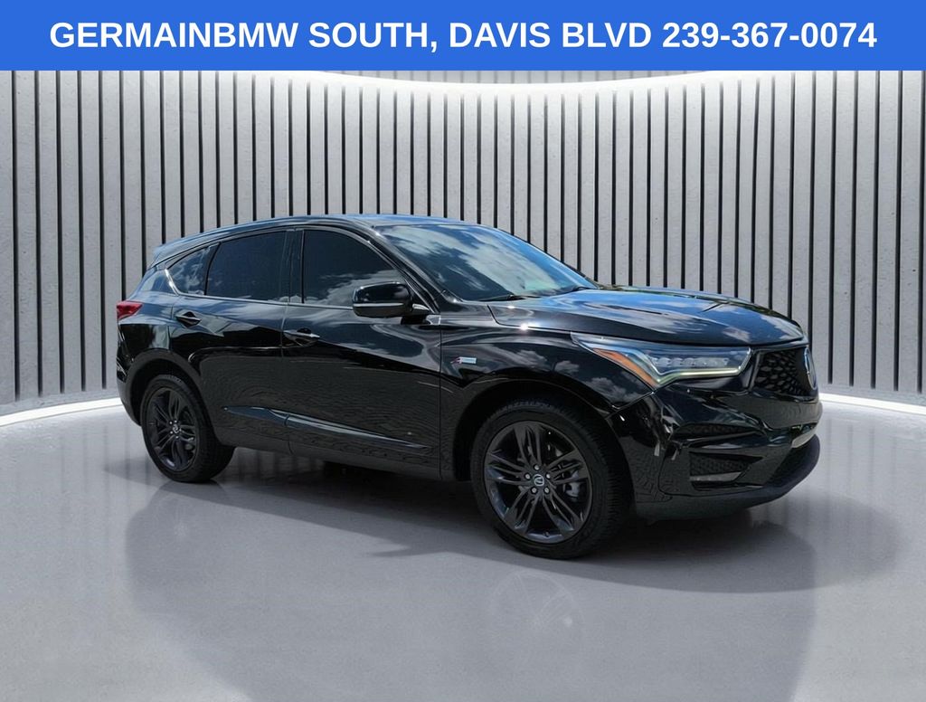 Used 2021 Black Acura A-Spec Package image 3