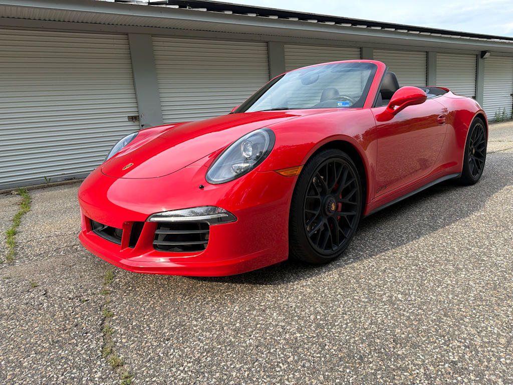 Guards Red 2016 Porsche 911 Convertible Rear-Wheel Drive 7-Speed Automatic