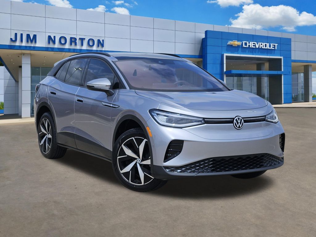 Silver Mist Metallic 2023 Volkswagen ID.4 Pro S AWD SUV / Crossover All-Wheel Drive Automatic