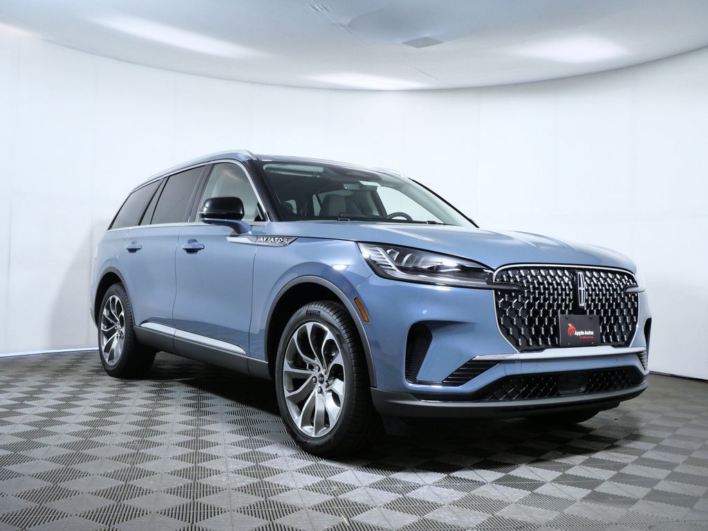 Blue Metallic 2026 Lincoln Aviator SUV / Crossover All-Wheel Drive Automatic