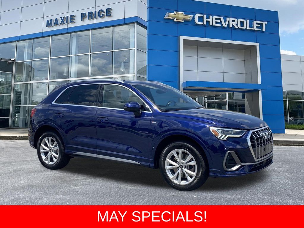 Blue 2023 Audi Q3 quattro Premium S Line 45 TFSI SUV / Crossover All-Wheel Drive 8-Speed Automatic