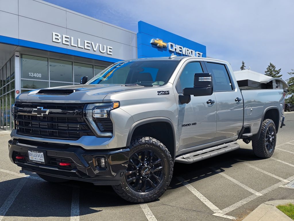 Sterling Gray Metallic 2026 Chevrolet Silverado 3500HD Pickup Truck Four-Wheel Drive Automatic