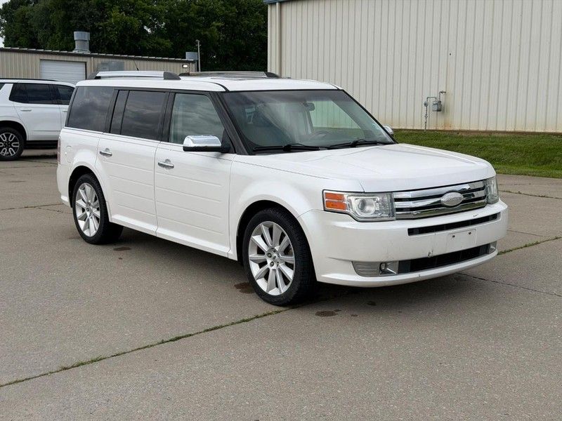 White Platinum Metallic Tri-Coat 2012 Ford Flex Limited SUV / Crossover Front-Wheel Drive 6-Speed Automatic