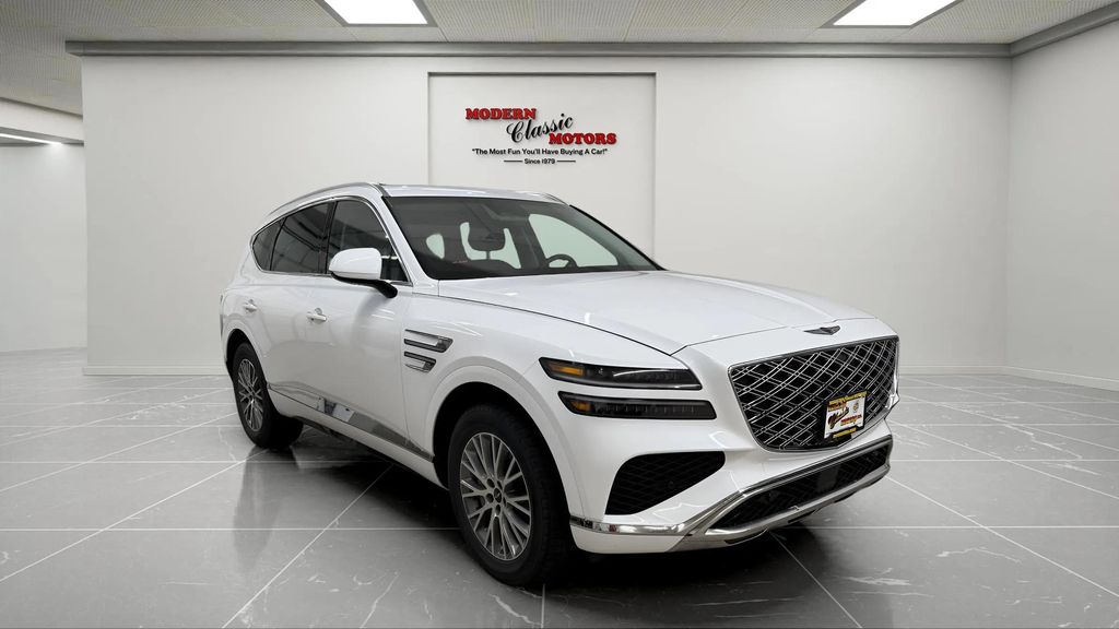 Uyuni White 2025 Genesis GV80 SUV / Crossover All-Wheel Drive 8-Speed Automatic