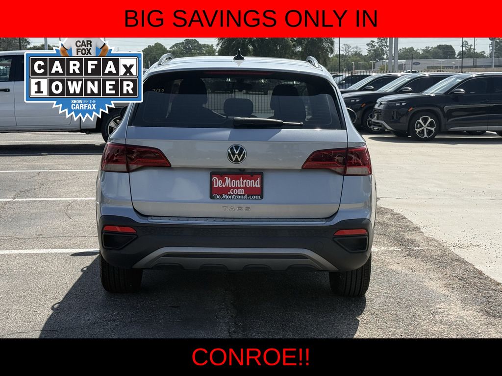 2023 Volkswagen Taos 1.5T S Silver at Bayway Chrysler Dodge Jeep Ram