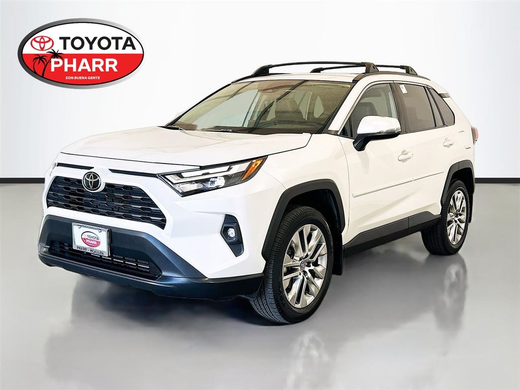 White (Wind Chill Pearl) 2024 Toyota RAV4 SUV / Crossover Front-Wheel Drive 8-Speed Automatic