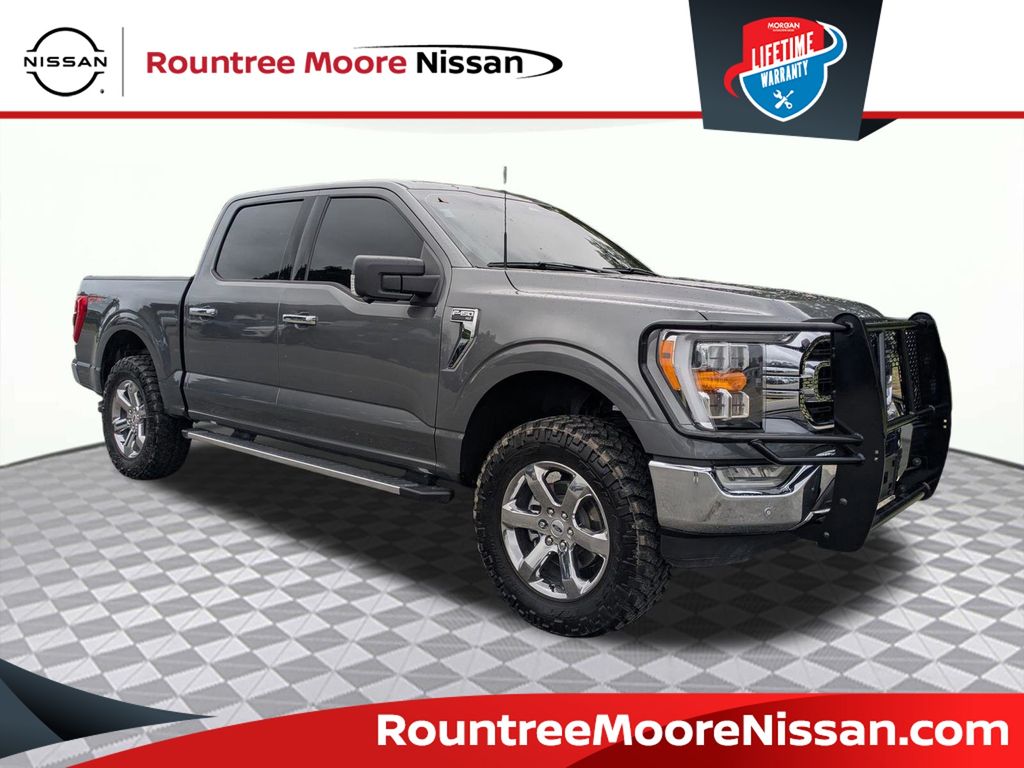 Carbonized Gray Metallic 2023 Ford F-150 XLT SuperCrew 4WD Pickup Truck Four-Wheel Drive Automatic