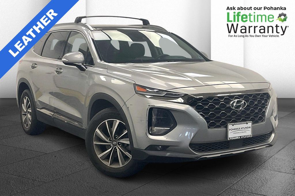 Silver 2020 Hyundai Santa Fe 2.4L Limited AWD SUV / Crossover All-Wheel Drive Automatic