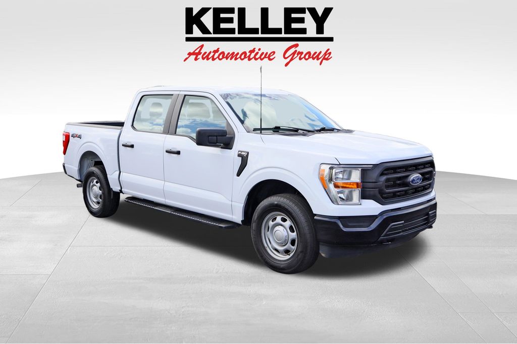 Oxford White 2022 Ford F-150 Pickup Truck Four-Wheel Drive Automatic