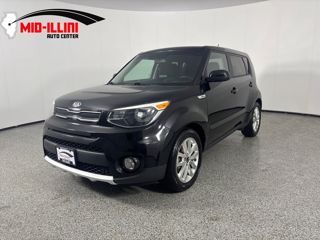 Shadow Black 2017 Kia Soul Wagon Front-Wheel Drive 6-Speed Automatic