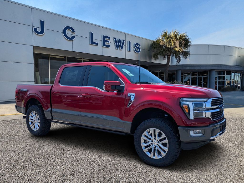 Ruby Red Metallic Tinted Clearcoat 2026 Ford F-150 Pickup Truck Four-Wheel Drive Automatic
