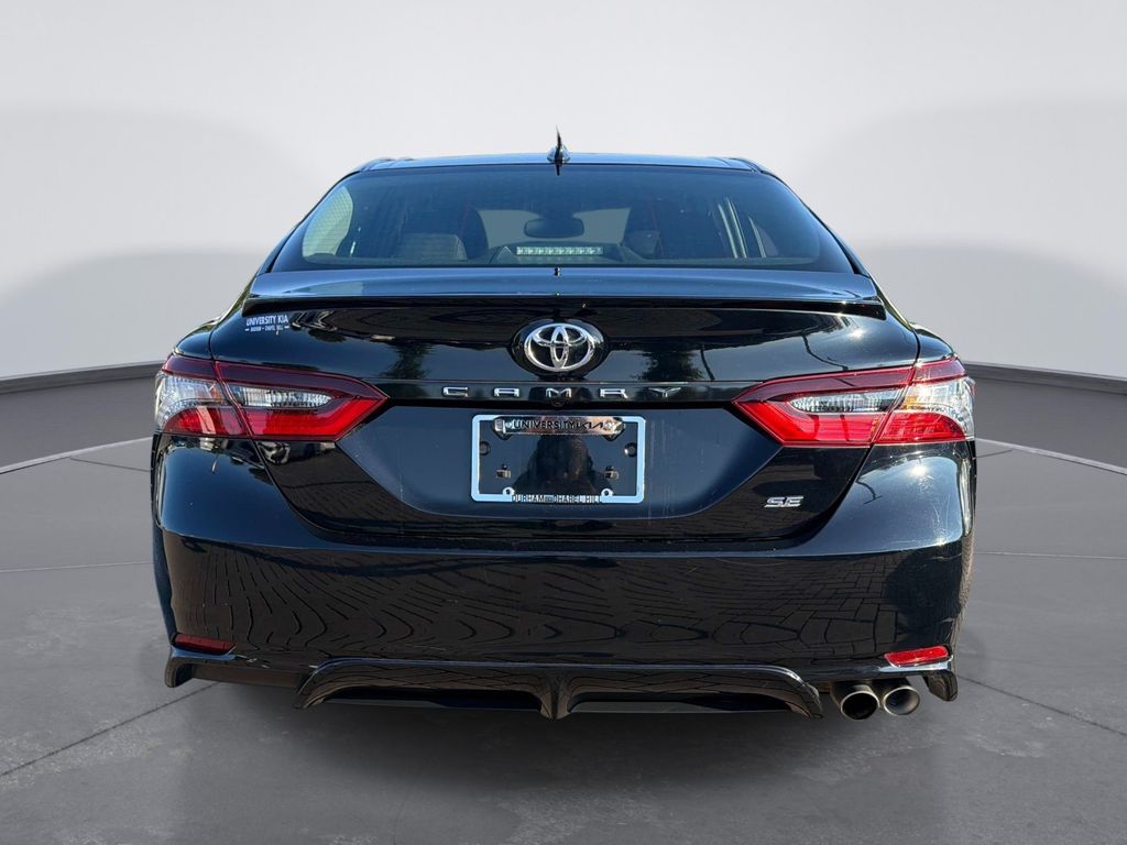 Used 2022 Black Toyota SE image 8