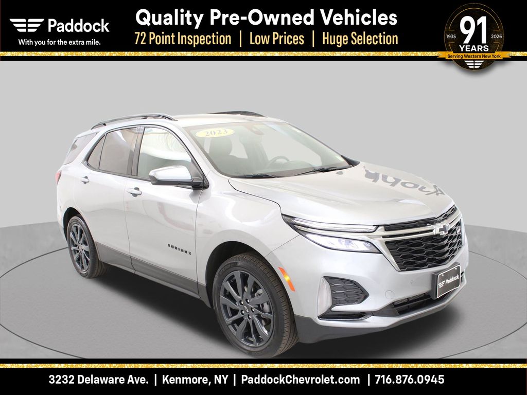 Sterling Gray Metallic 2023 Chevrolet Equinox SUV / Crossover Four-Wheel Drive 6-Speed Automatic Overdrive