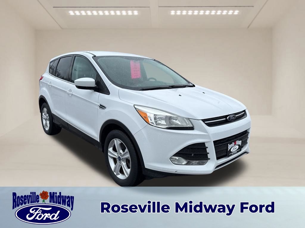 Oxford White 2014 Ford Escape SE AWD SUV / Crossover All-Wheel Drive 6-Speed Automatic