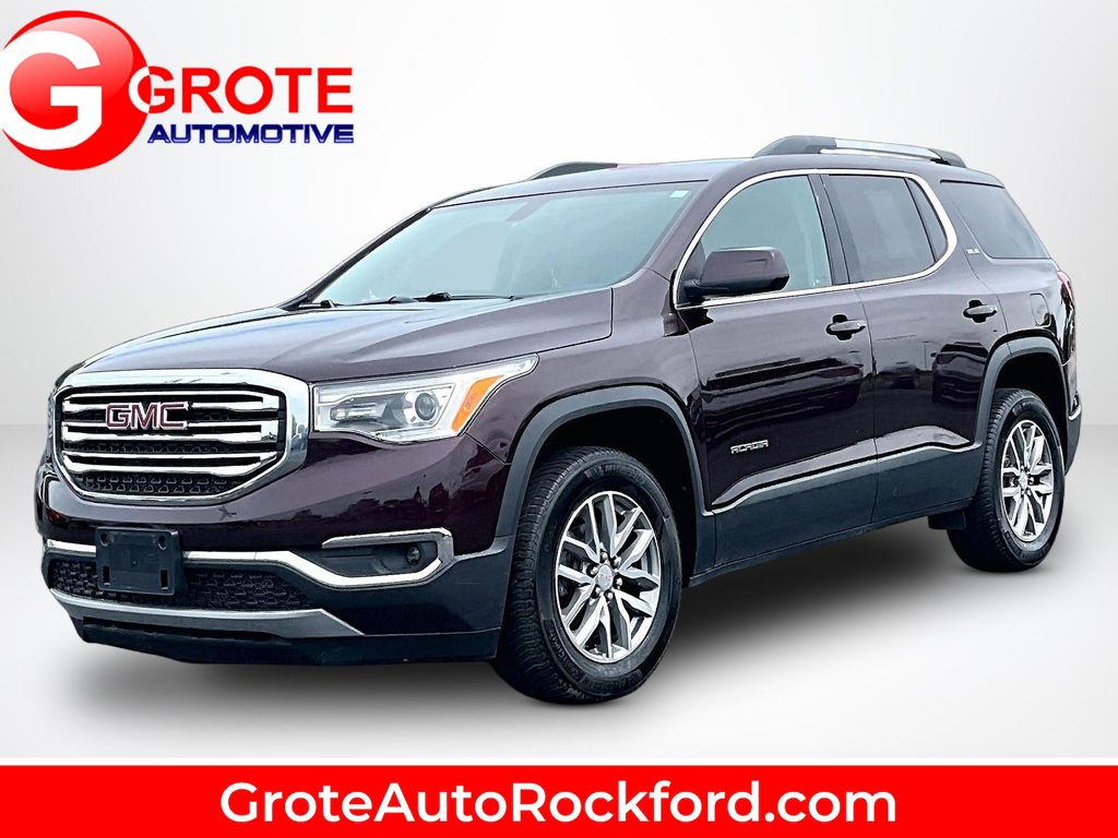 Purple 2018 GMC Acadia SUV / Crossover Four-Wheel Drive 6-Speed Automatic