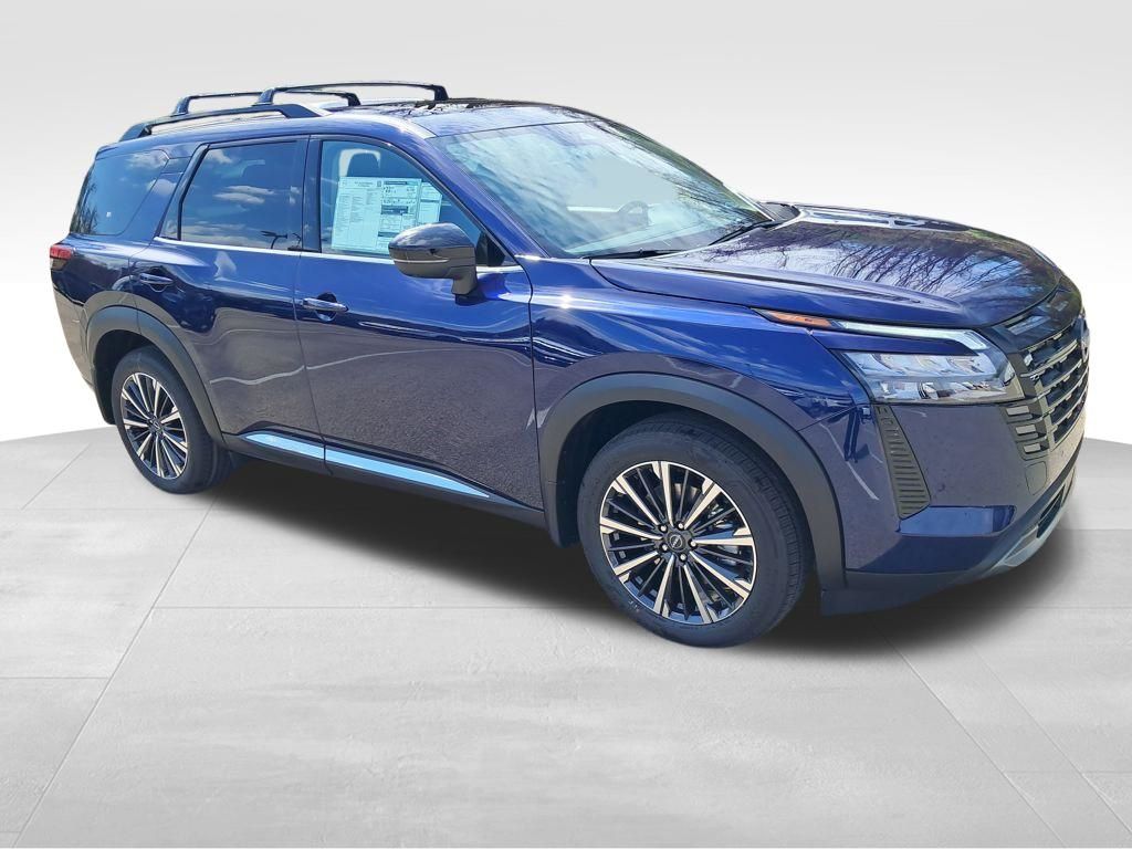 2026 Nissan Pathfinder Platinum Blue at John Sisson Motors