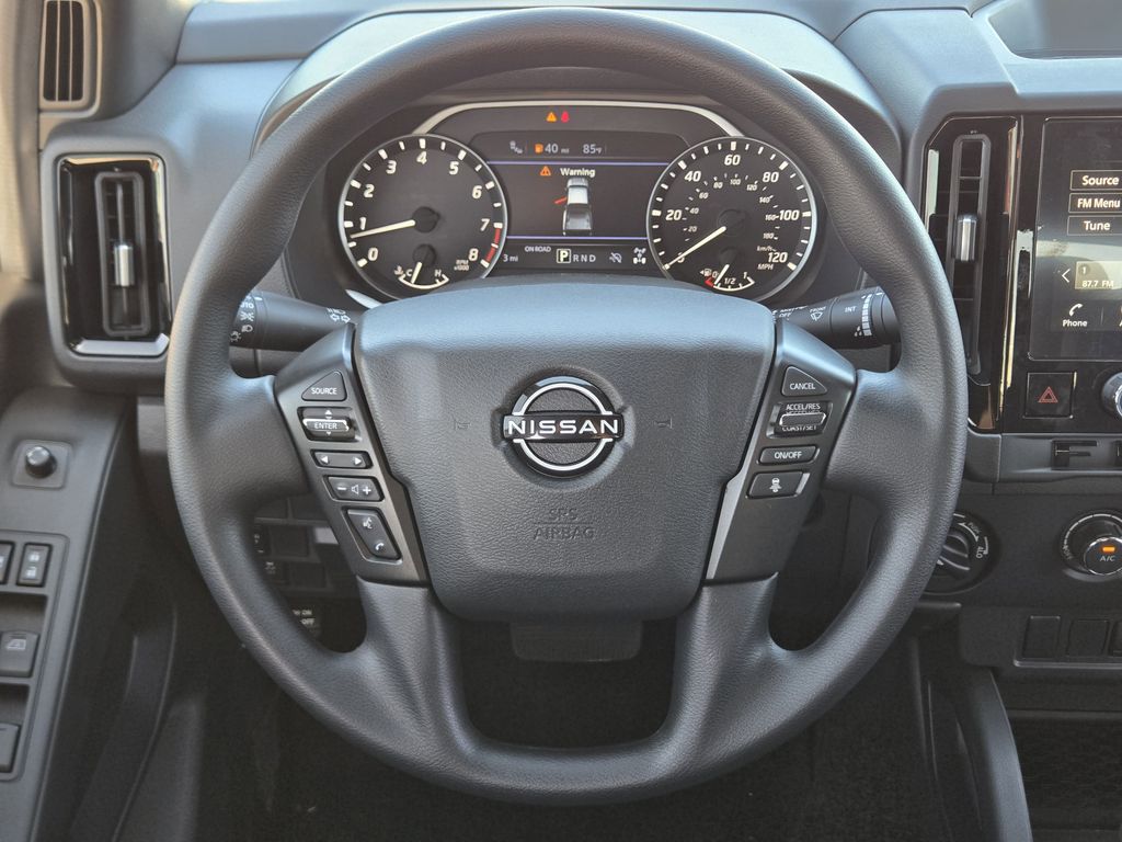 2026 Nissan Frontier SV White at Central Houston Nissan