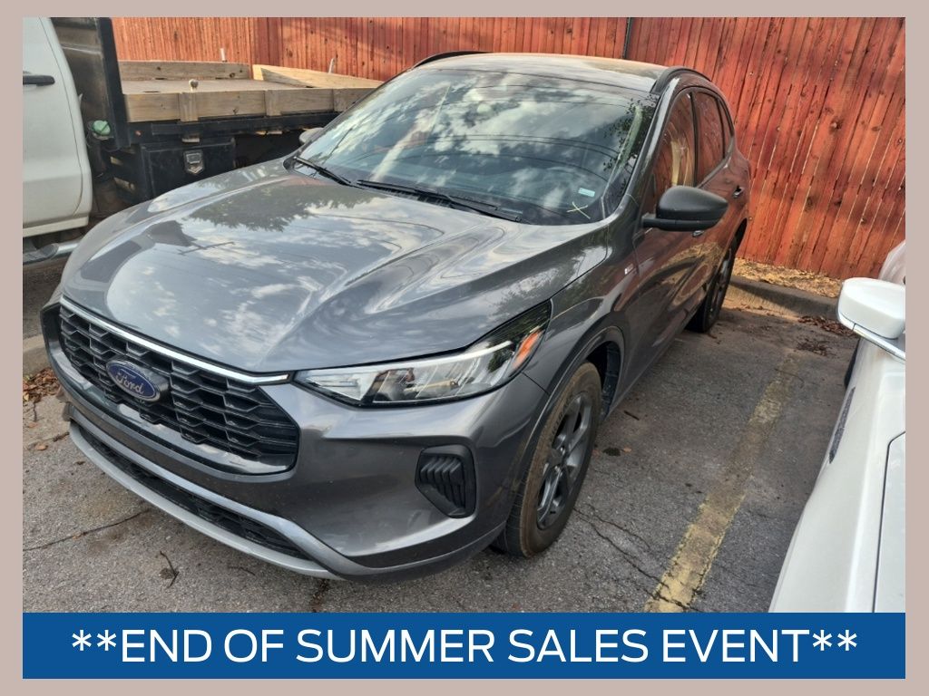 Carbonized Gray Metallic 2024 Ford Escape SUV / Crossover All-Wheel Drive 8-Speed Automatic
