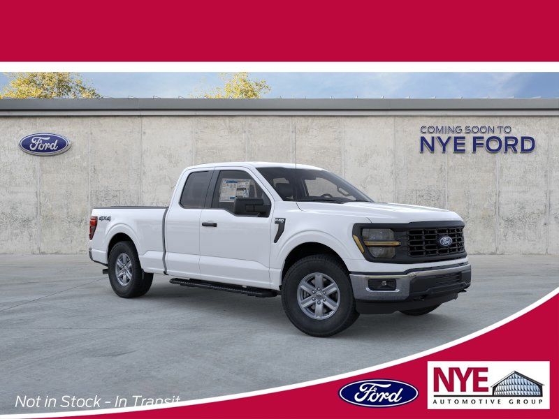 Oxford White 2026 Ford F-150 XL SuperCab 4WD Pickup Truck Four-Wheel Drive Automatic