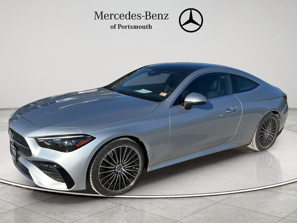 Cirrus Silver Metallic 2026 Mercedes-Benz CLE 300 4MATIC Coupe All-Wheel Drive 9-Speed Automatic