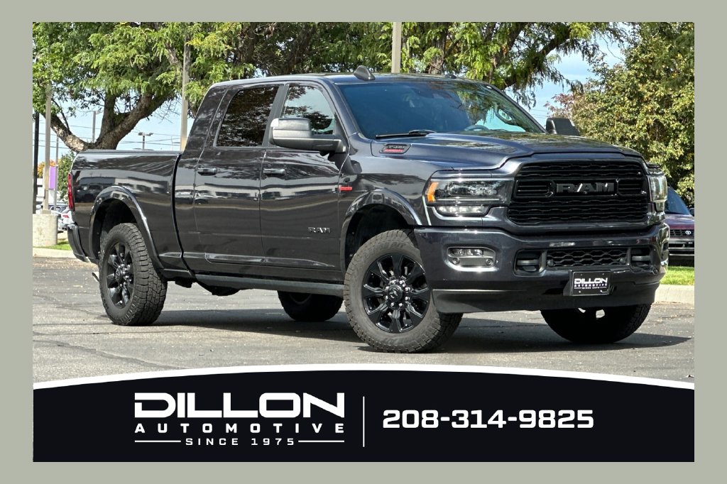 Gray (Maximum Steel Metallic Clearcoat) 2021 RAM 3500 Pickup Truck Four-Wheel Drive 6-Speed Automatic
