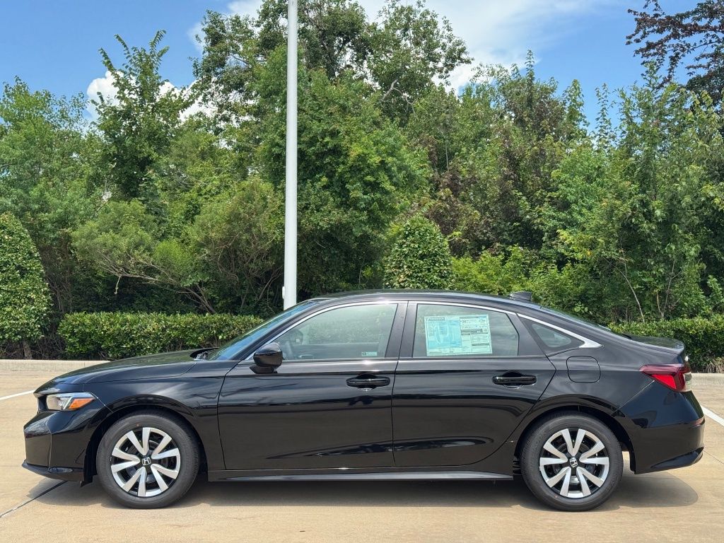 2026 Honda Civic LX Black at Community Honda
