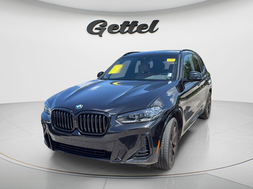 Black Sapphire Metallic 2024 BMW X3 SUV / Crossover All-Wheel Drive 8-Speed Automatic