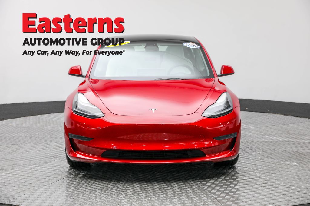 Used 2023 Red Tesla Base image 2