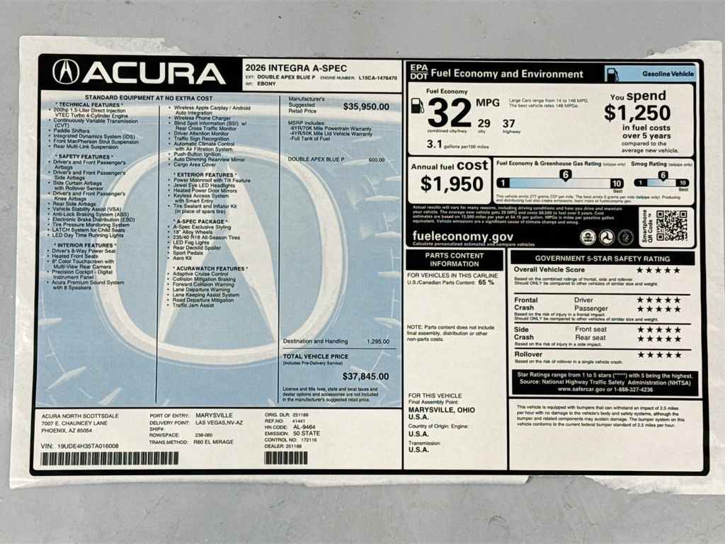 Thumbnail: 2026 Acura Integra - 9