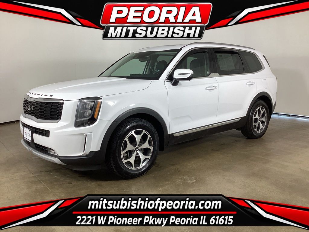 Glacial White Pearl 2022 Kia Telluride SUV / Crossover All-Wheel Drive 8-Speed Automatic