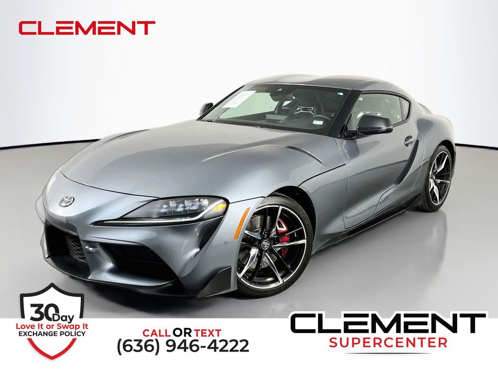 Turbulence Gray 2020 Toyota Supra Coupe Rear-Wheel Drive 8-Speed Automatic