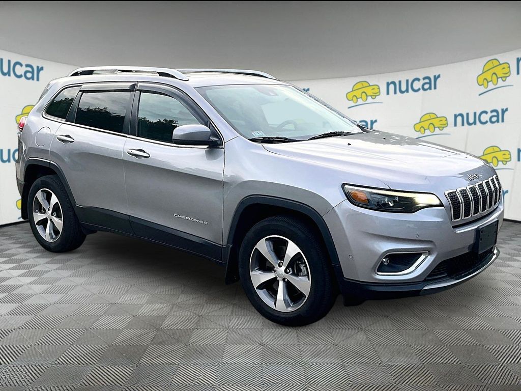 Billet Silver Metallic Clearcoat 2021 Jeep Cherokee Limited 4WD SUV / Crossover Four-Wheel Drive 9-Speed Automatic