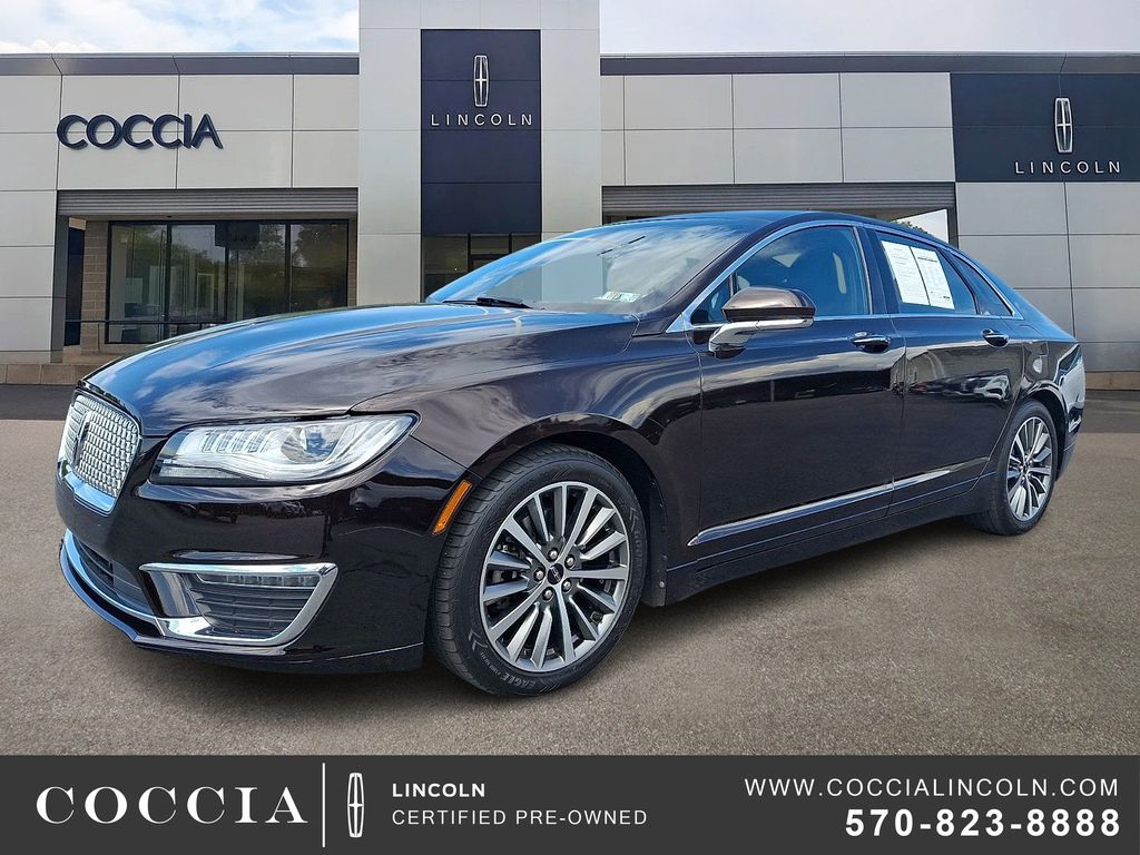 Magma Red 2020 Lincoln MKZ Sedan All-Wheel Drive 6-Speed Automatic