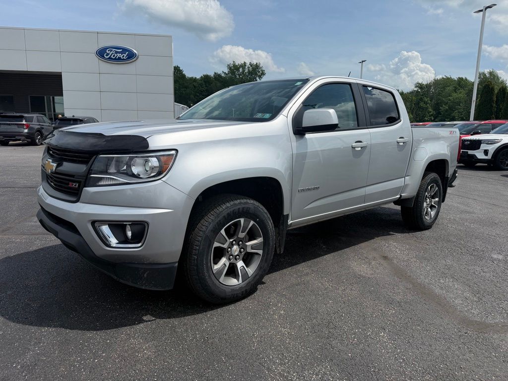 2017 Chevrolet Colorado Z71 Silver at Bob Ruth Ford