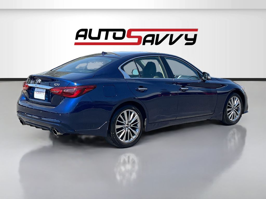 Used 2024 Blue INFINITI LUXE image 7