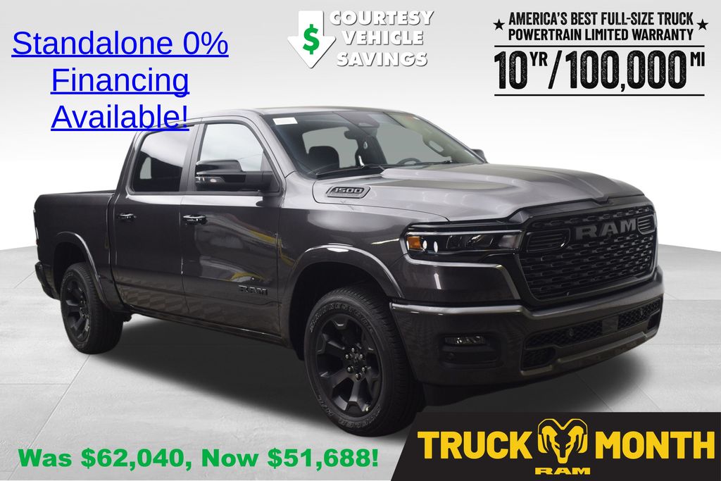 new 2026 Ram 1500 car, priced at $51,688