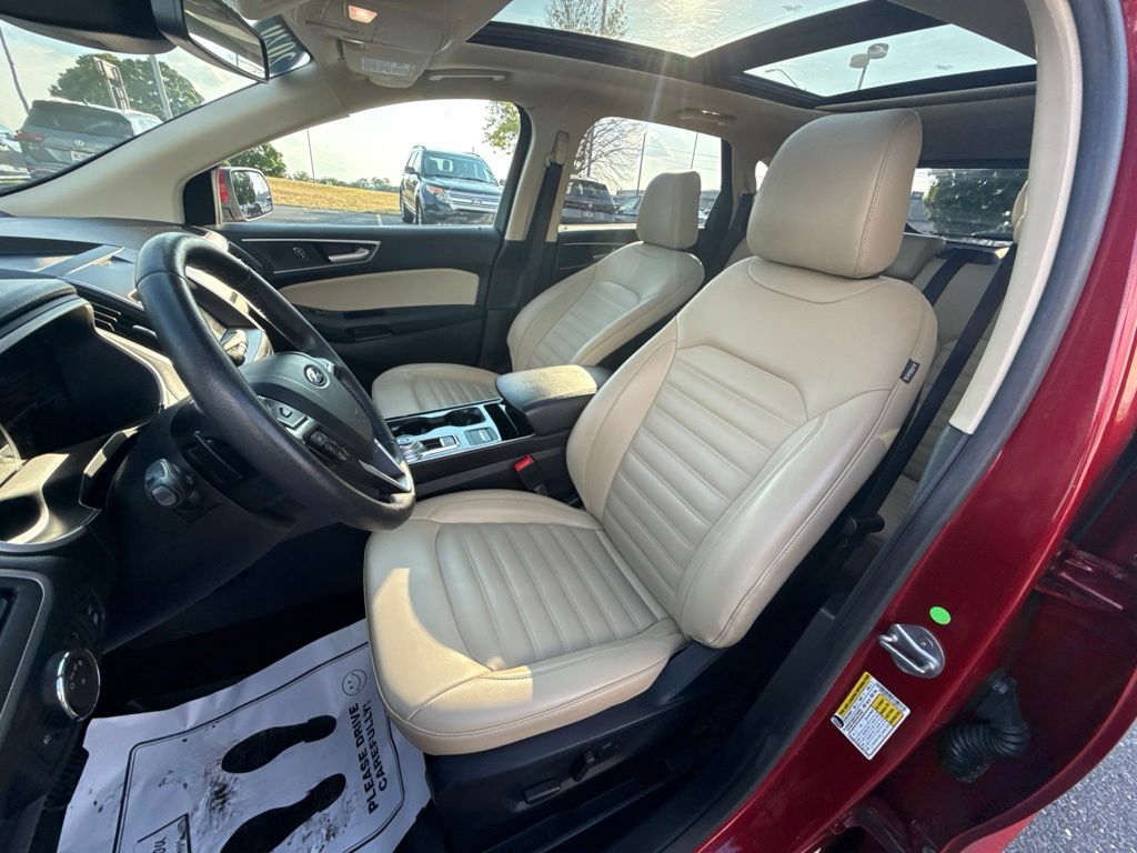 2020 Ford Edge SEL Red at Grove City Ford