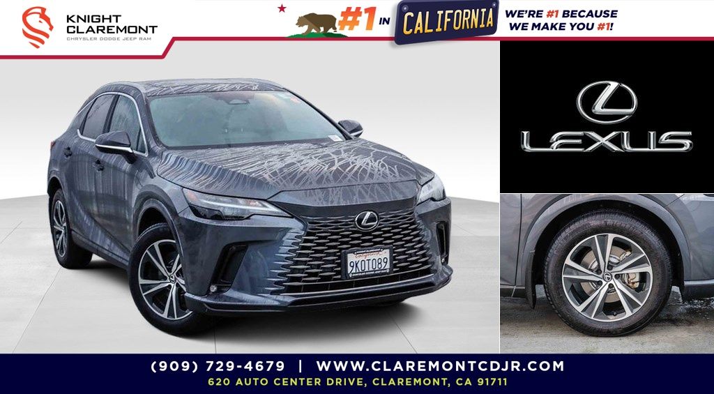 Cloudburst Gray 2024 Lexus RX Hybrid 350h Premium AWD SUV / Crossover All-Wheel Drive Continuously Variable Transmission