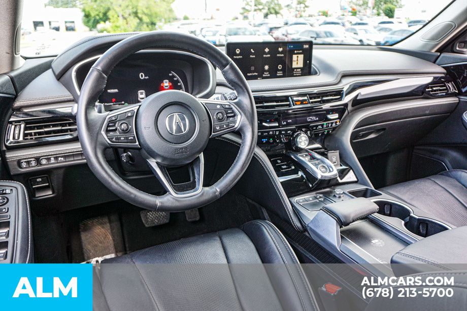 Used 2023 Silver Acura Advance image 29