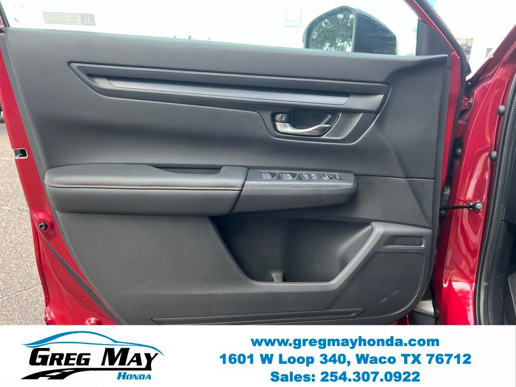 2026 Honda CR-V Hybrid Sport-L Red at Greg May Honda