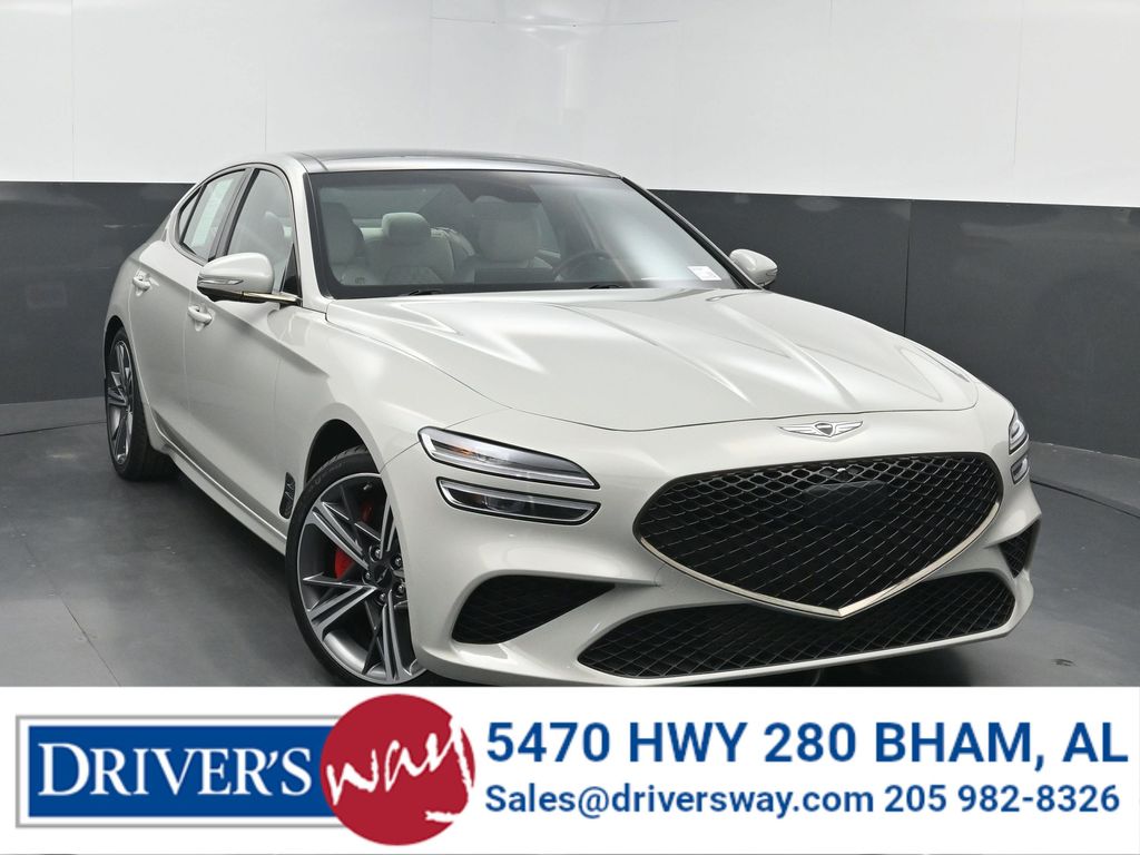 Vatna Gray 2025 Genesis G70 Sedan Rear-Wheel Drive Automatic