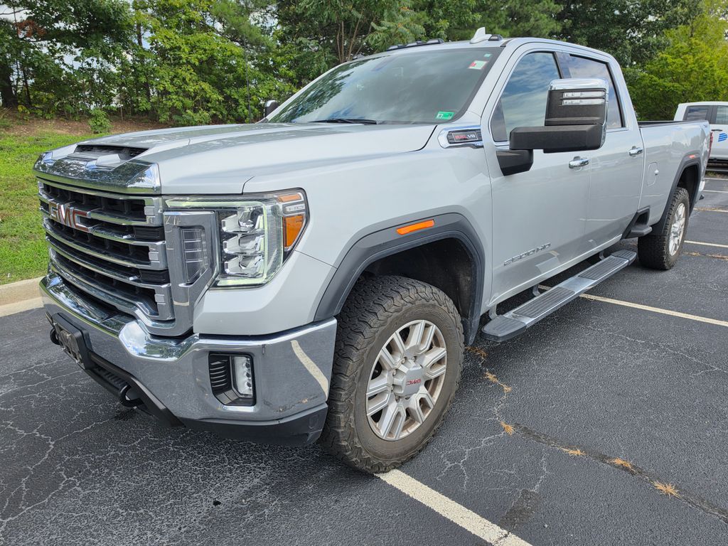 Quicksilver Metallic 2021 GMC Sierra 2500HD Pickup Truck Four-Wheel Drive 6-Speed Automatic