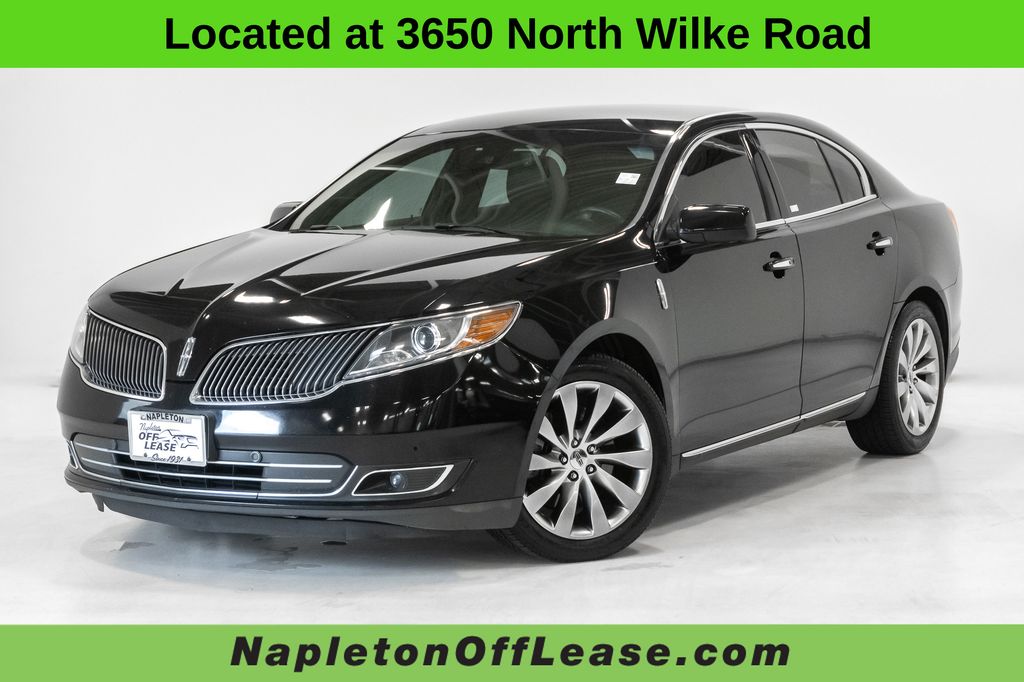 Shadow Black 2016 Lincoln MKS Sedan Front-Wheel Drive 6-Speed Automatic